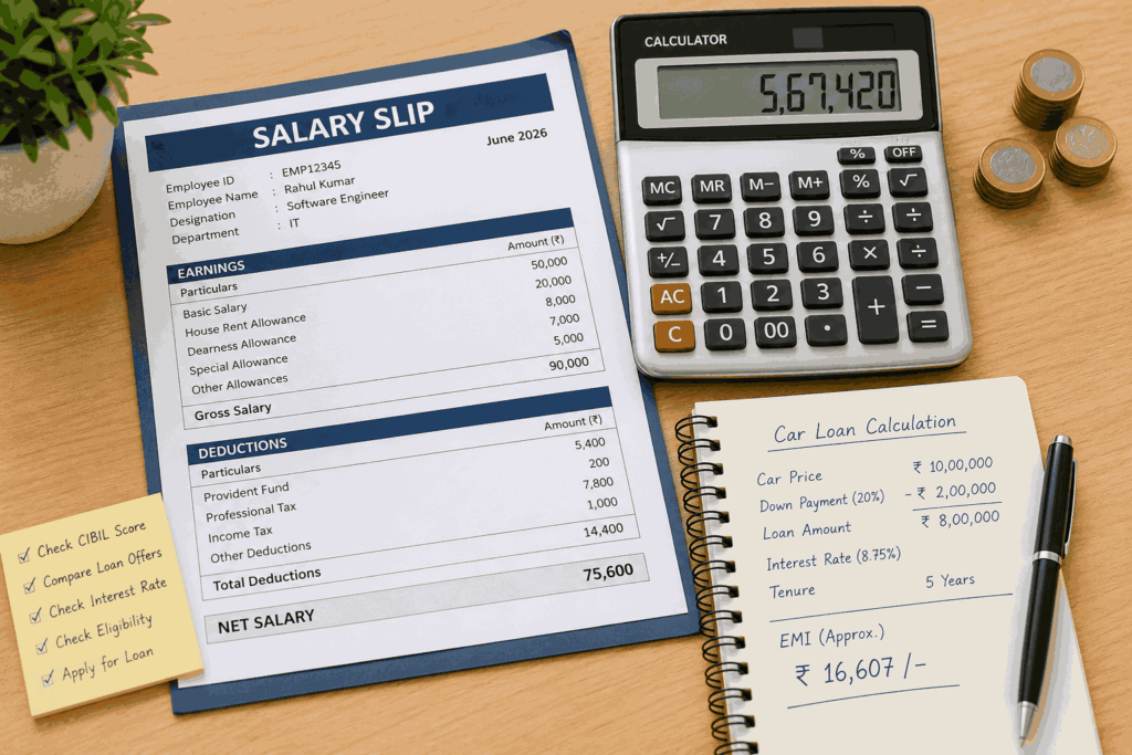 Car Loan Eligibility Salary